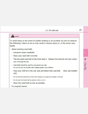 toyota regius ace 2019-2020 owners manual in english